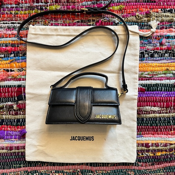Jacquemus Handbags - Jacquemus Elegant Black Mini Bag, “The Bambino”